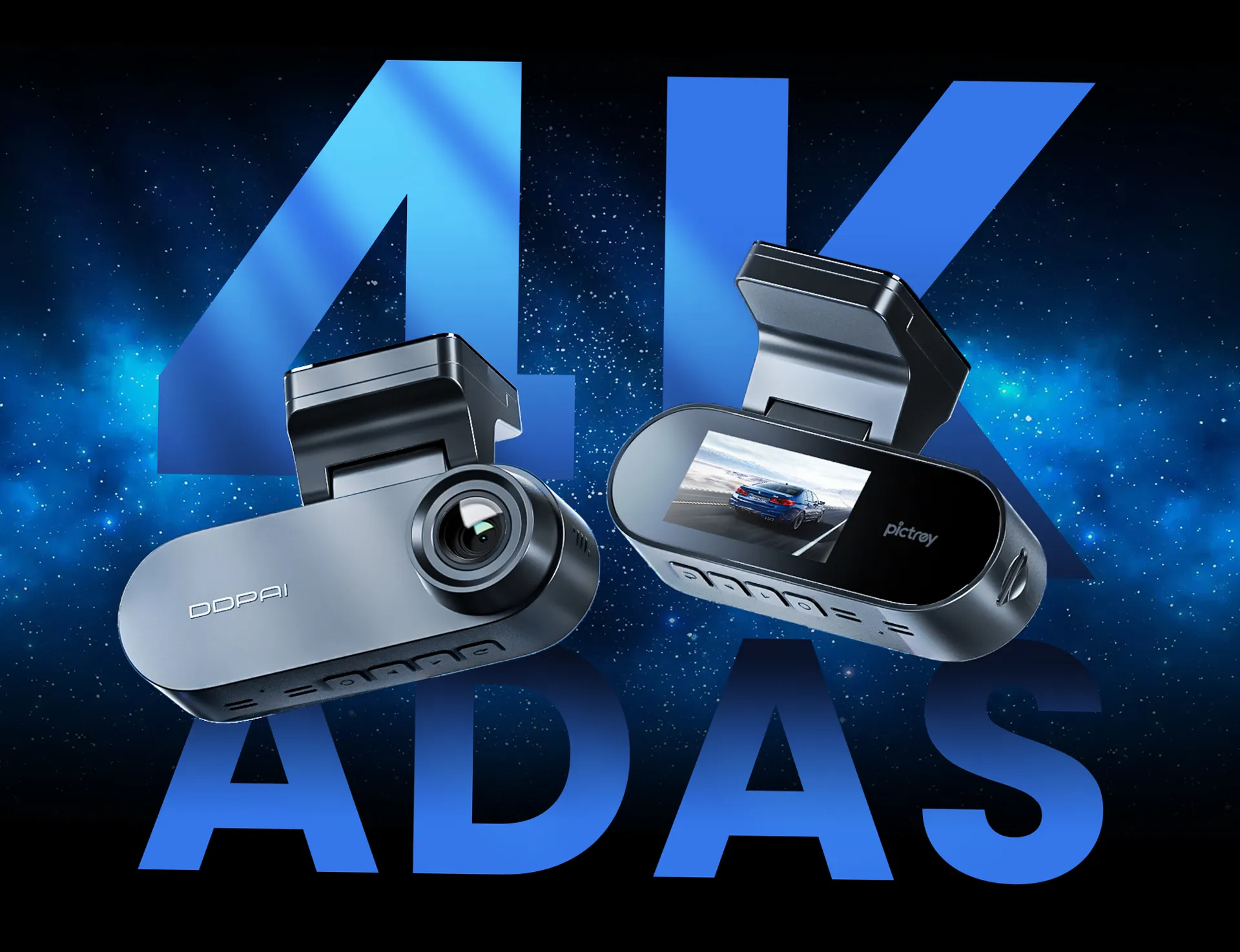 Pictrey A400 caméra voiture 4K Ultra HD