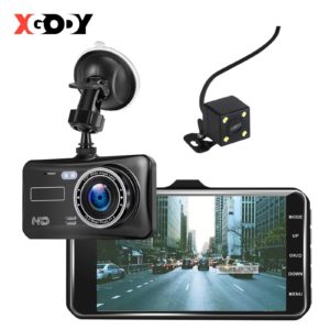 Dashcam Voiture 4" 1080P – Double Caméra Avant & Arrière