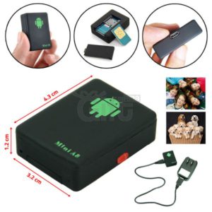 Traceur Dispositif de Suivi GPS - Micro Espion GSM - Mini A8