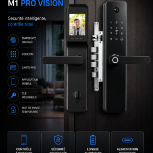 Serrure Intelligente M1 Pro Vision WiFi